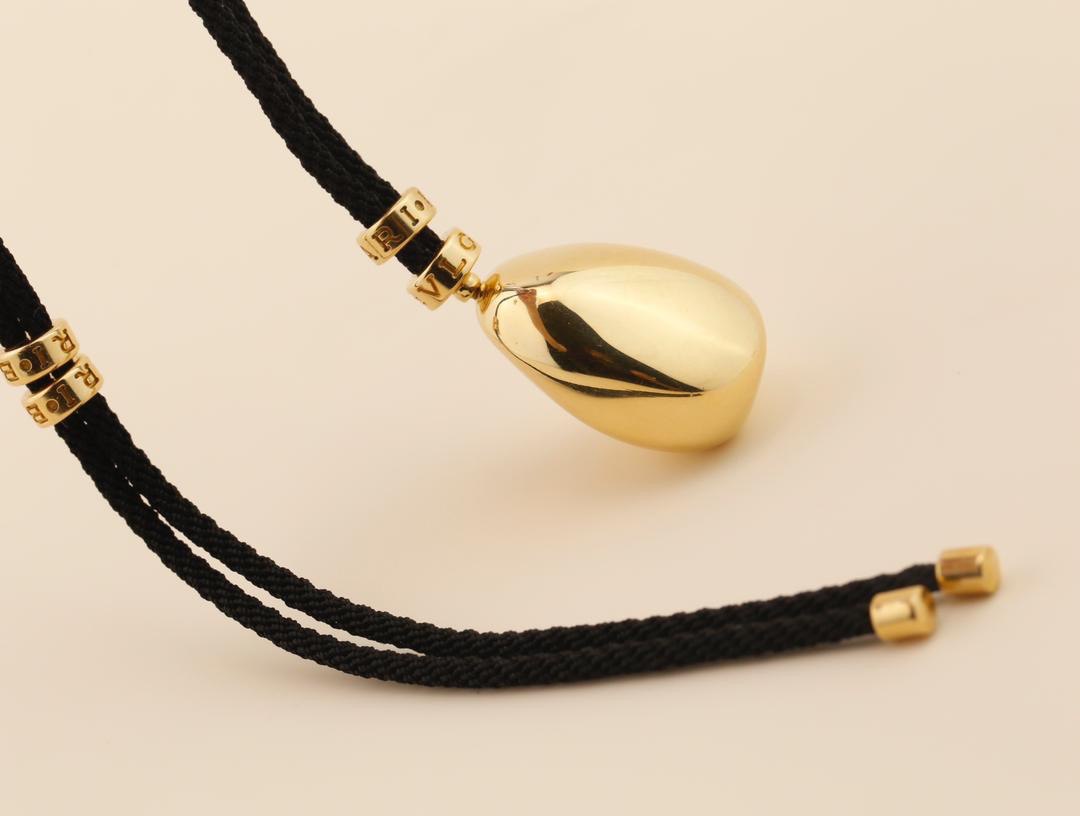 Bulgari Yellow Gold Pendant Necklace