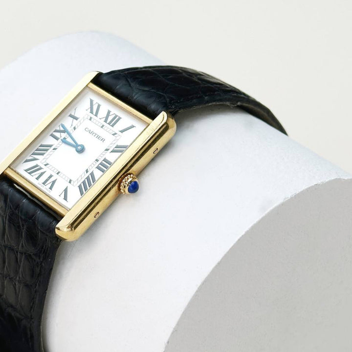 Cartier Tank Solo 18k Yellow Gold Watch W5200004