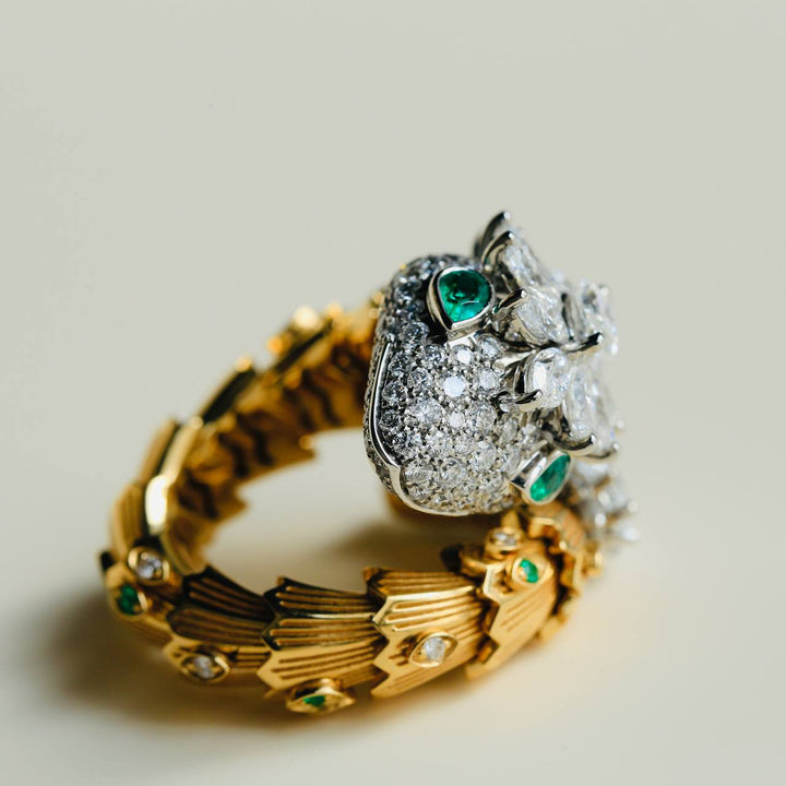 Pre-owned Bvlgari Serpenti Ring