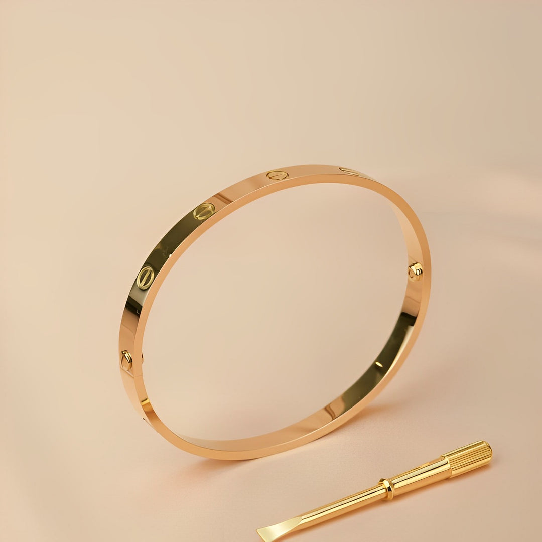 Cartier Love Yellow Gold Bracelet Size 20