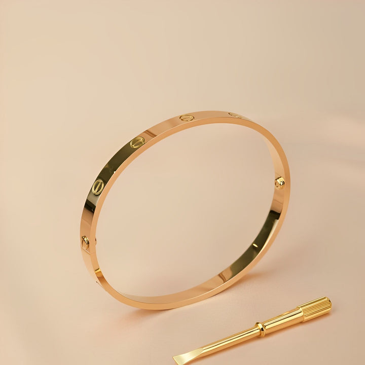 Cartier Love Yellow Gold Bracelet Size 20