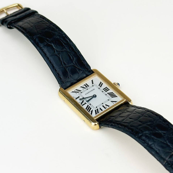 Cartier Tank Solo 18k Yellow Gold Watch W5200004