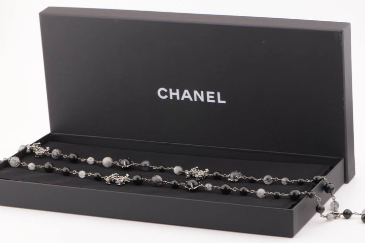 Pre-owned Chanel CC long necklace