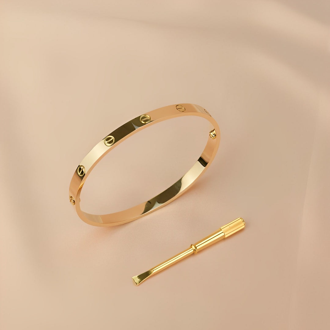 Cartier Love Yellow Gold Bracelet Size 20