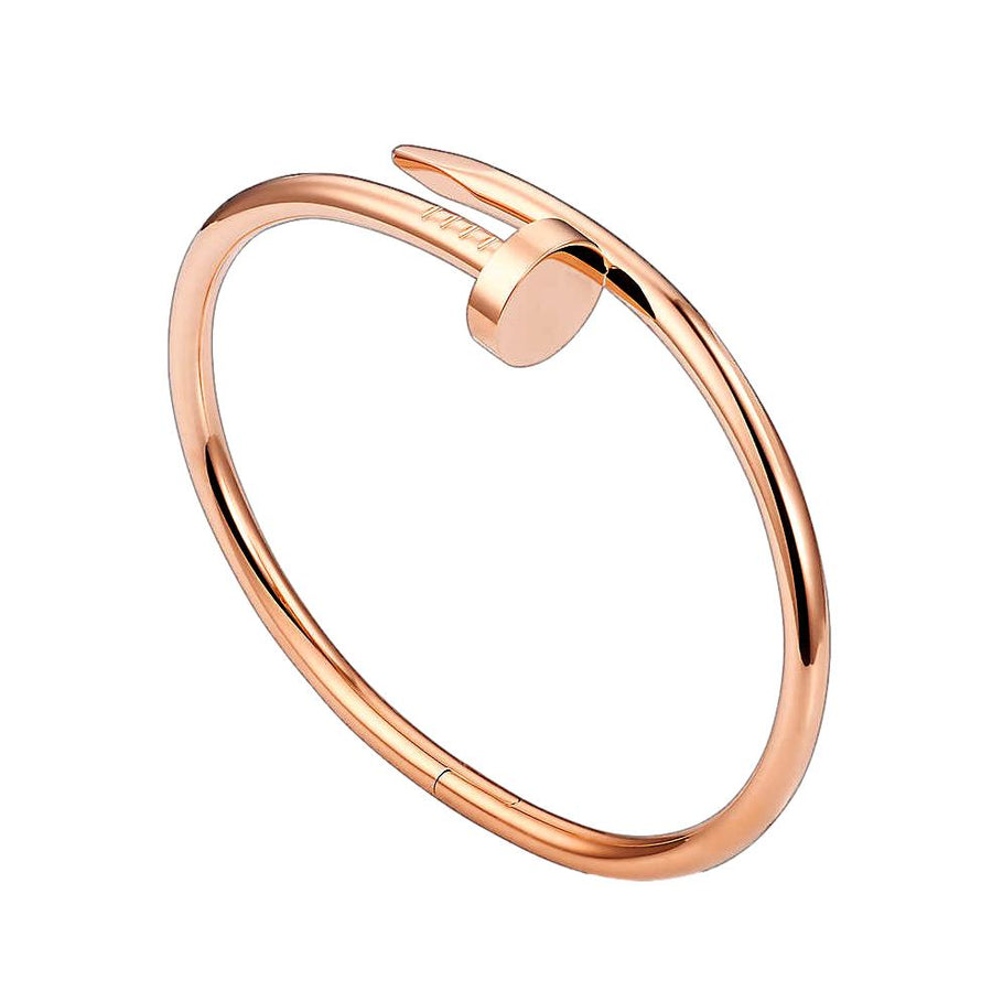 Preloved Cartier Juste Un Clou 18K Rose Gold Bracelet Size 15