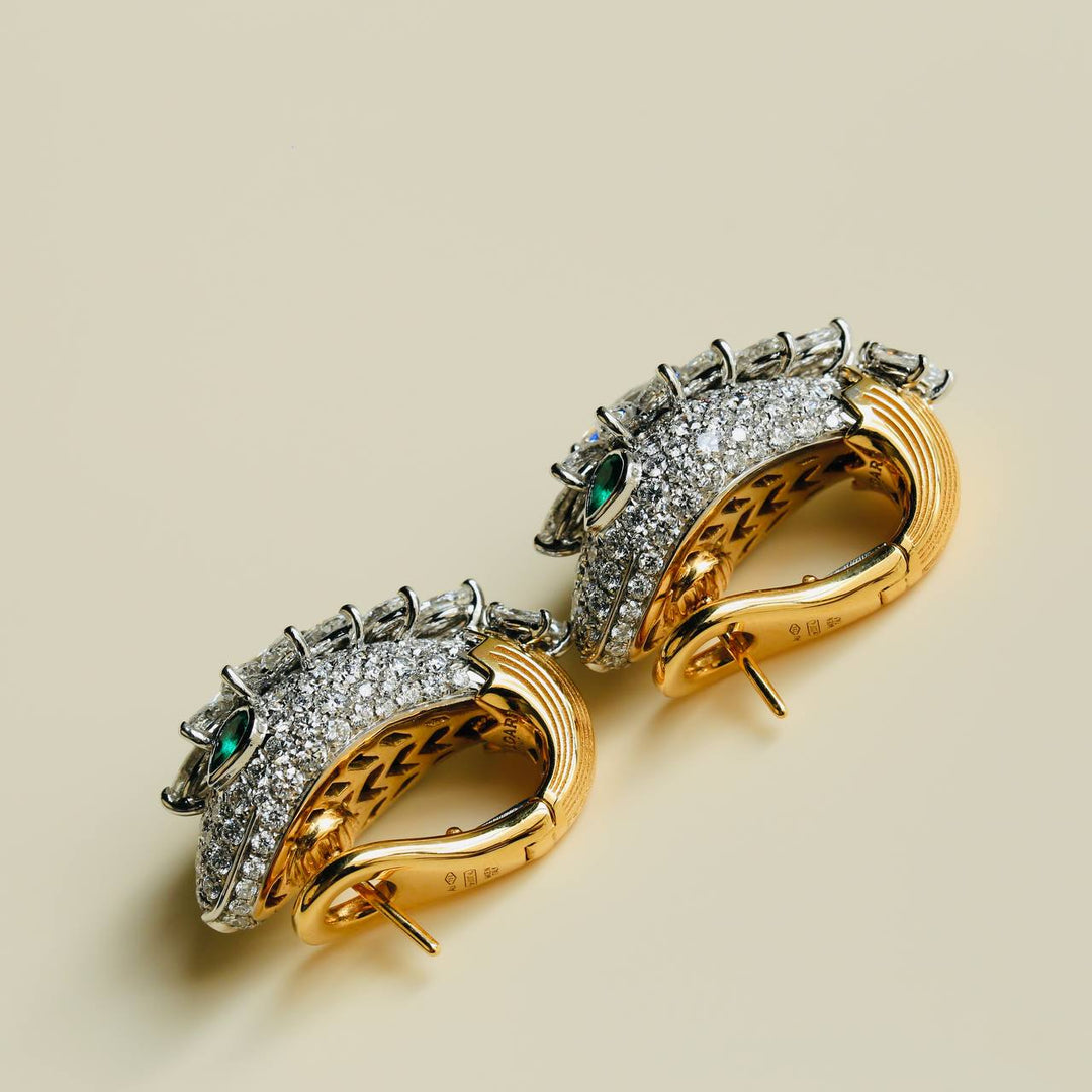 Pre-owned Bvlgari Serpenti Earrings