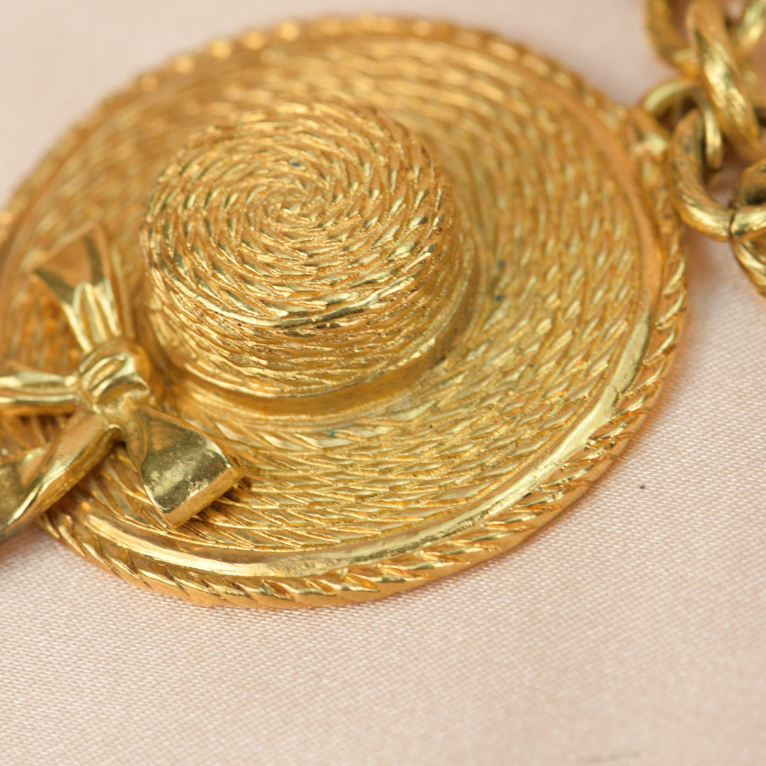 Vintage Gold Plated Chain Necklace