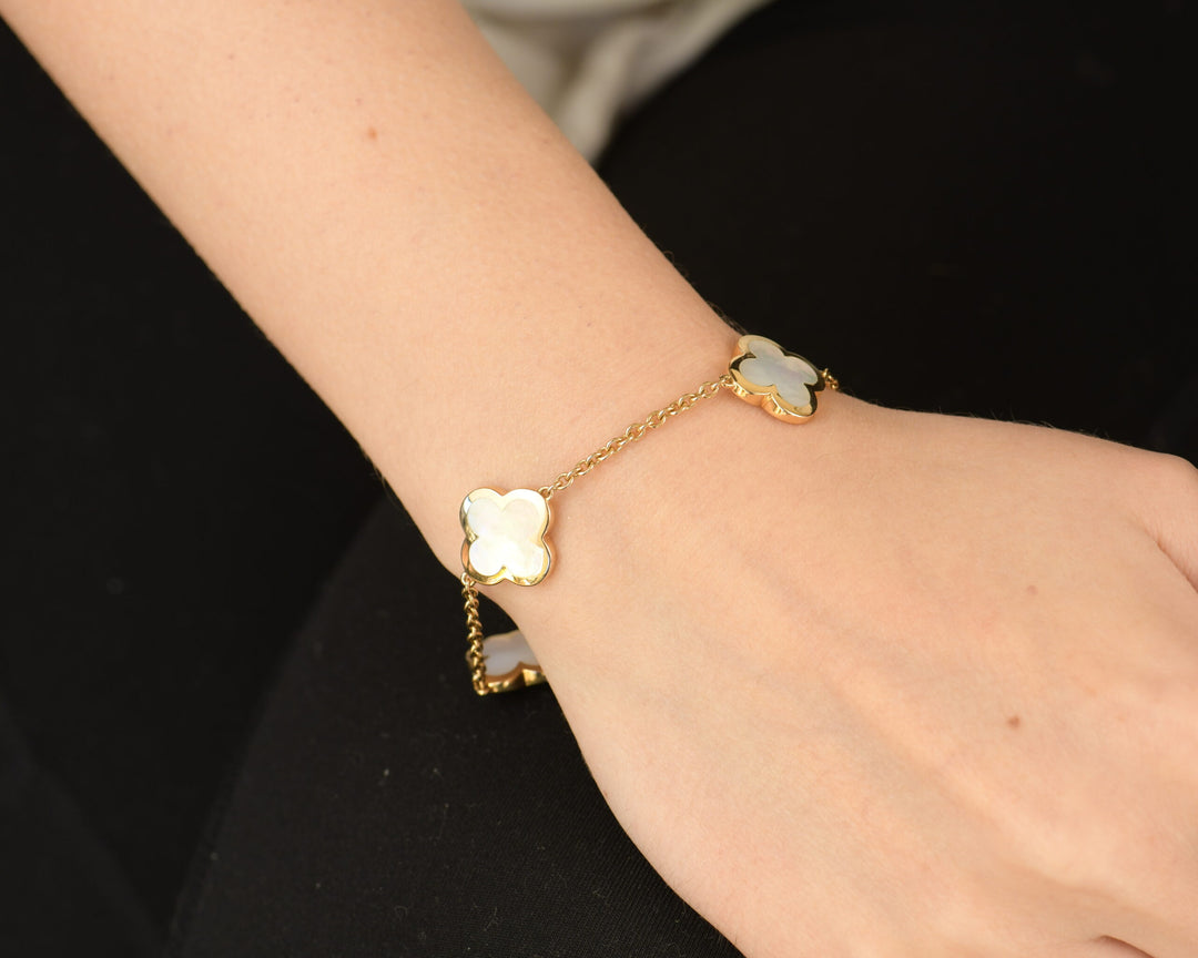 Pure Alhambra bracelet, 4 motifs