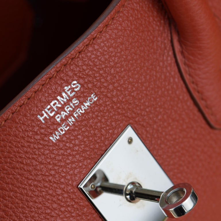 Hermès Red Togo Leather Birkin 35cm with Gold Hardware