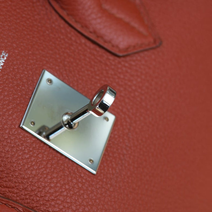 Hermès Red Togo Leather Birkin 35cm with Gold Hardware