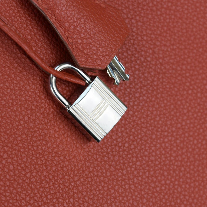 Hermès Red Togo Leather Birkin 35cm with Gold Hardware