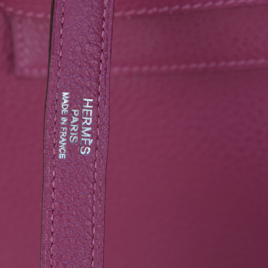 Hermès Kelly 32 Tosca Epsom Leather with Palladium Hardwar