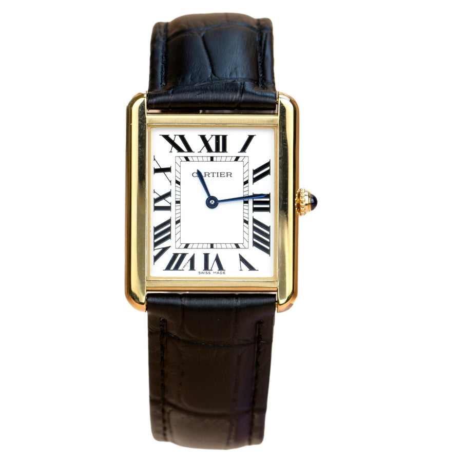 Cartier Tank Solo 18K Yellow Gold Watch W5200004