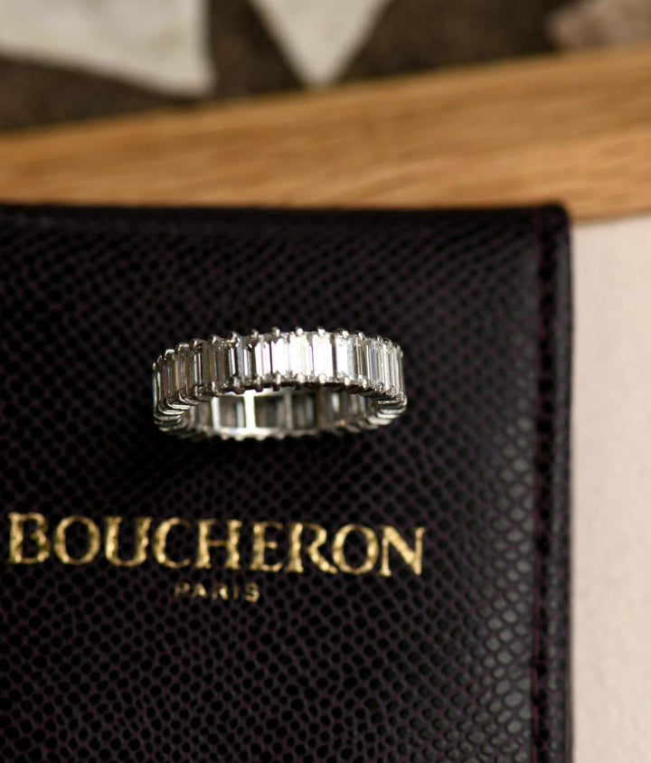 Boucheron Diamond and Platinum Eternity Ring