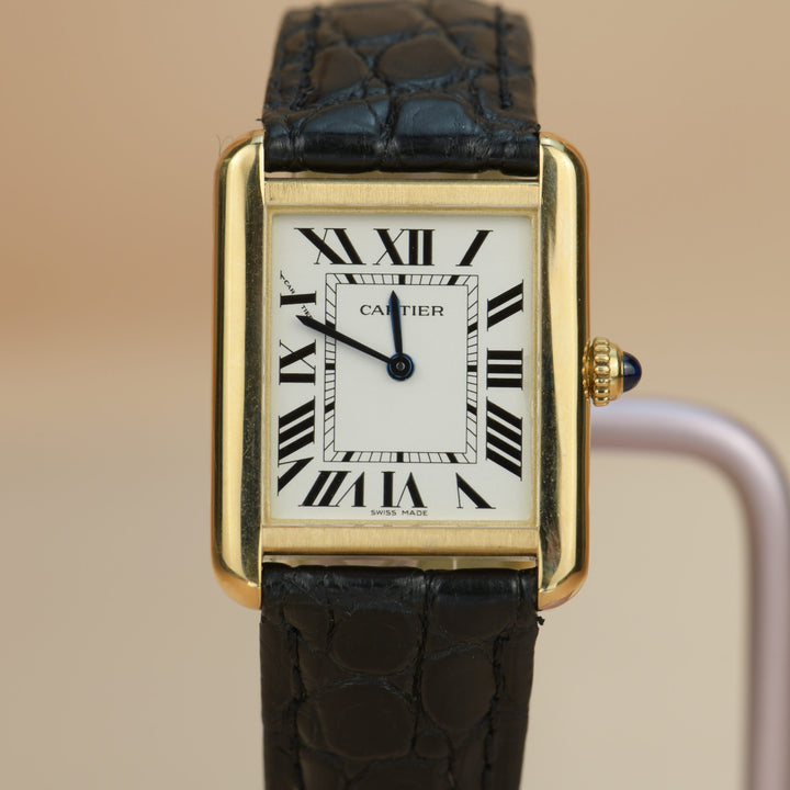 Cartier Tank Solo 18K Yellow Gold Watch W5200002