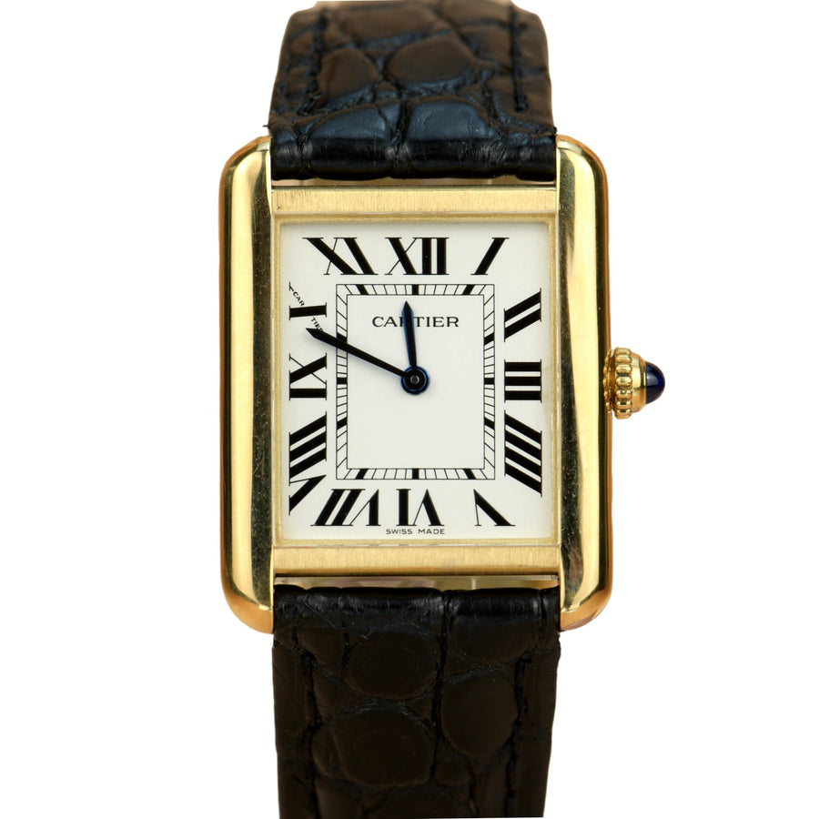Cartier Tank Solo 18K Yellow Gold Watch W5200002