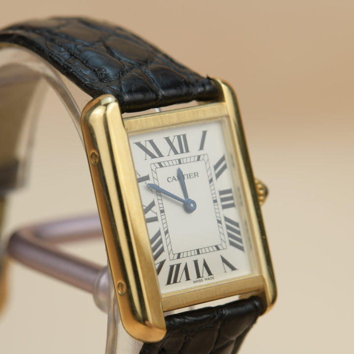 Cartier Tank Solo 18K Yellow Gold Watch W5200002