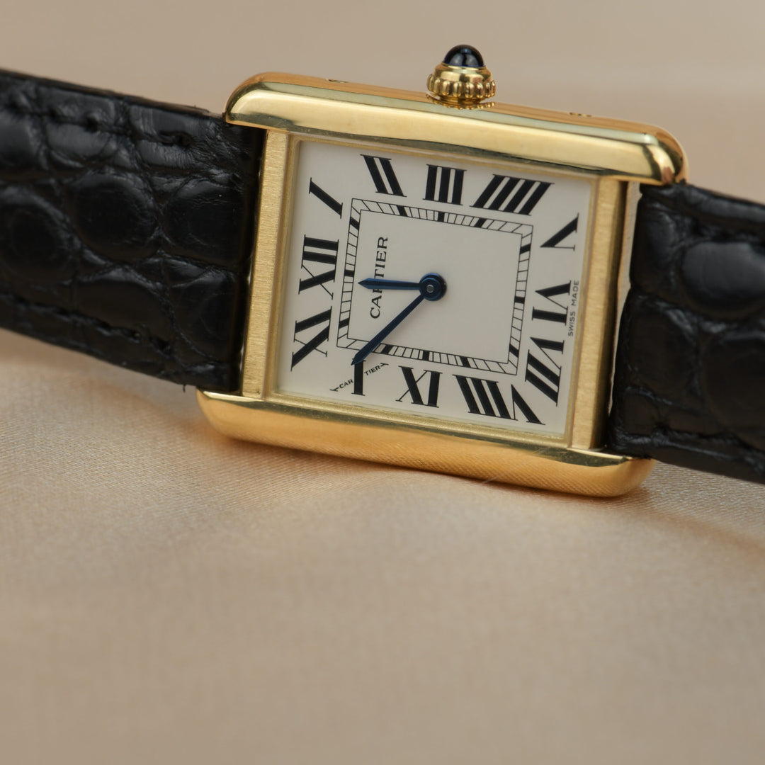 Cartier Tank Solo 18K Yellow Gold Watch W5200002