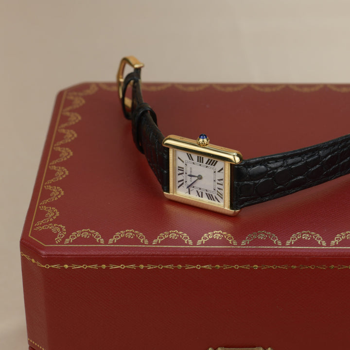 Cartier Tank Solo 18K Yellow Gold Watch W5200002