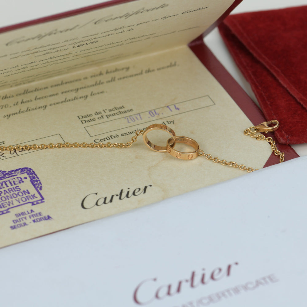 Cartier Love Rose Gold Bracelet