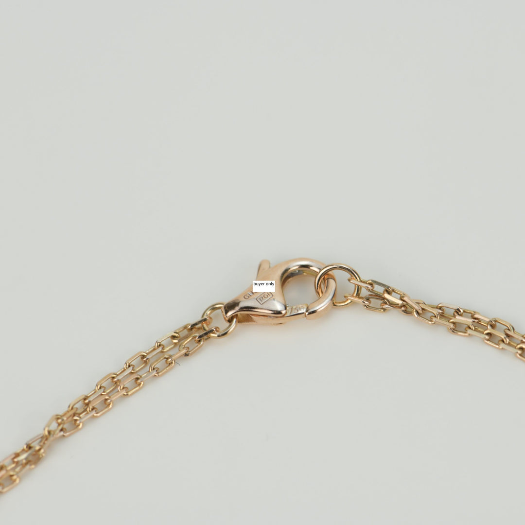 Cartier Love Rose Gold Diamond Bracelet