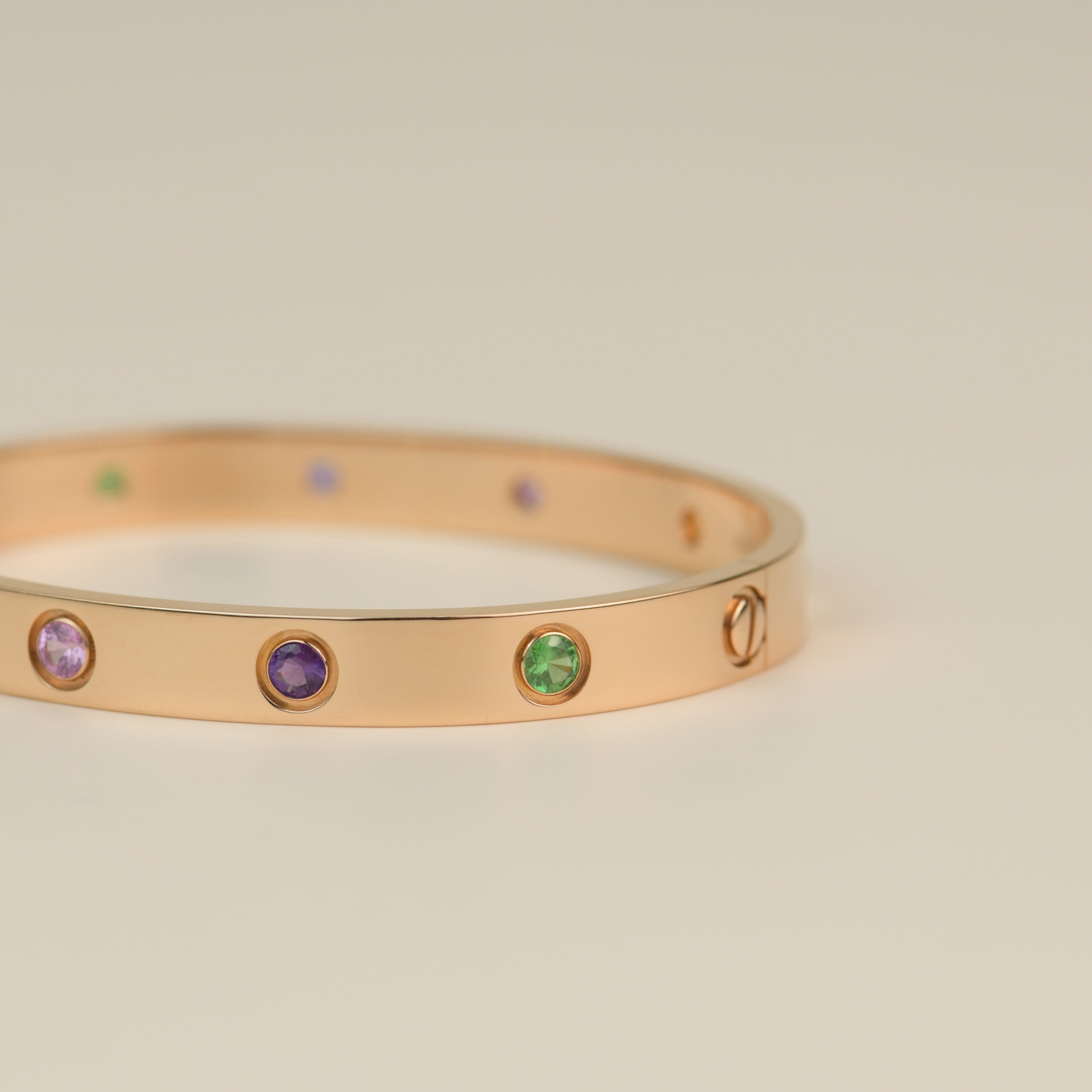 Cartier rainbow hot sale love bracelet