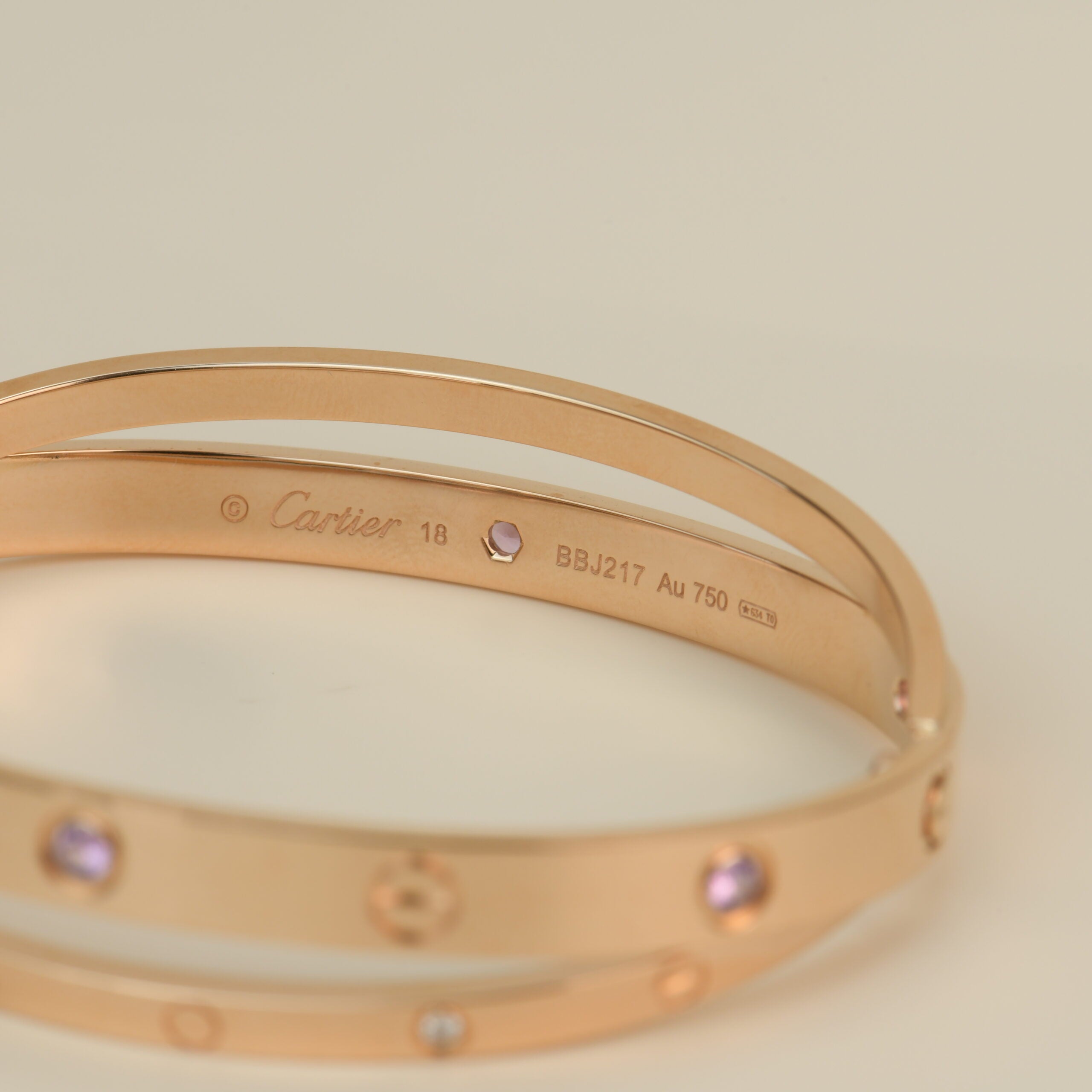 Cartier love bracelet pink best sale