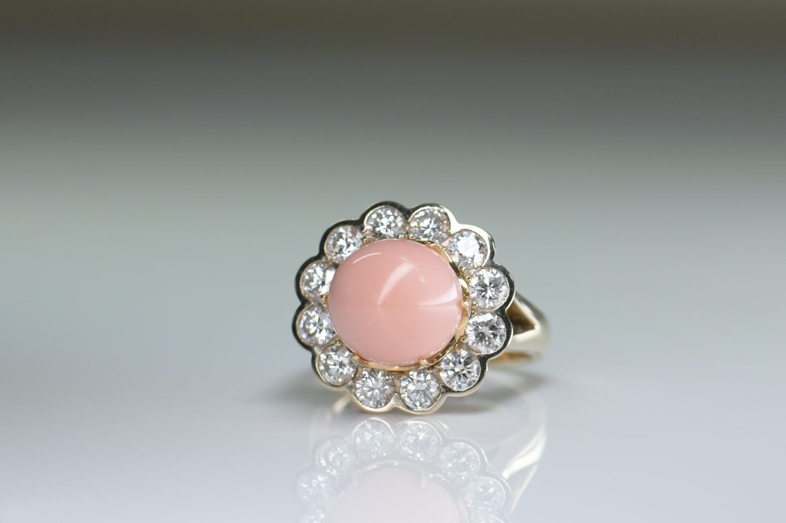 Conch pearl sale ring