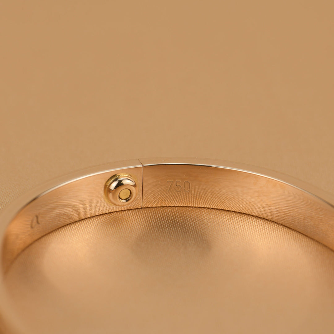 Cartier Love Bracelet Rose Gold Size 16