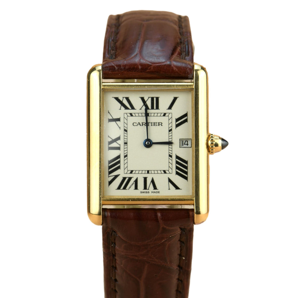 Cartier Tank Louis Large Model 18K Watch W1529756 – Dandelion Antiques