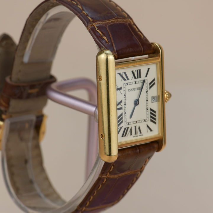 Cartier Tank Louis Cartier Large Model W1529756 with Box And Paper