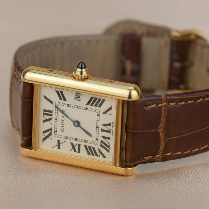 Cartier Tank Louis Cartier Large Model W1529756 with Box And Paper