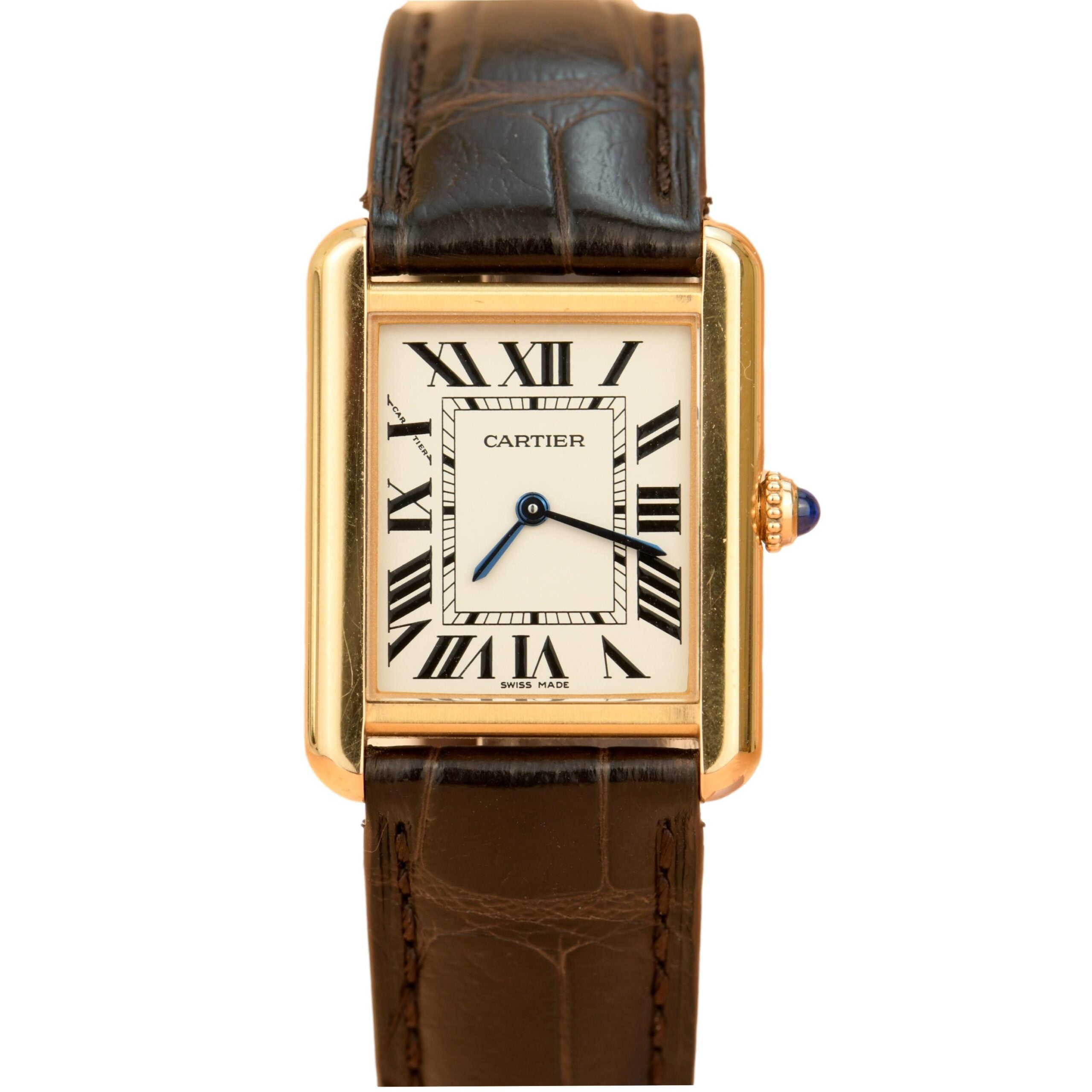 Cartier gold tank 2025 solo