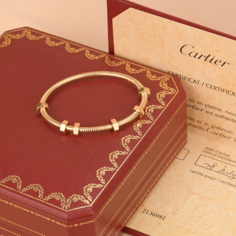 Cartier Ecrou De Cartier Bracelet in Rose Gold