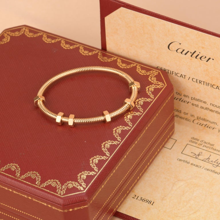 Shop Cartier Ecrou de Cartier bracelet (B6049517) by Chocolate11 | BUYMA