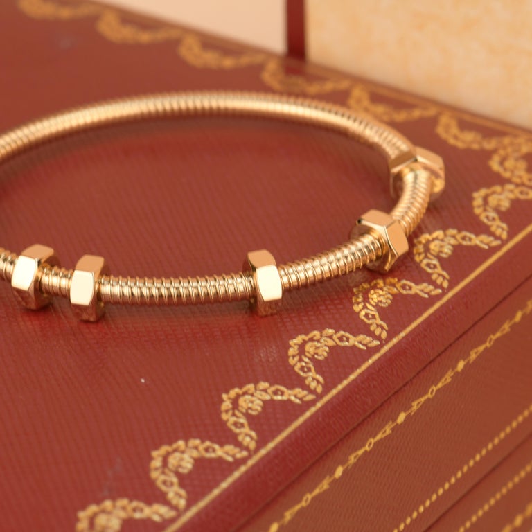 Cartier Ecrou De Cartier Bracelet in Rose Gold