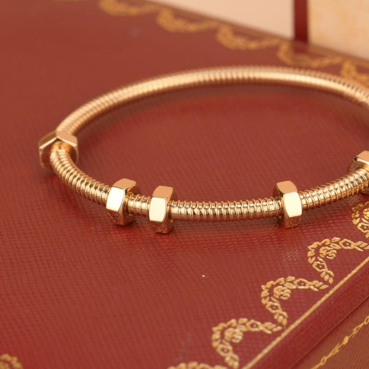 Cartier Ecrou De Cartier Bracelet in Rose Gold