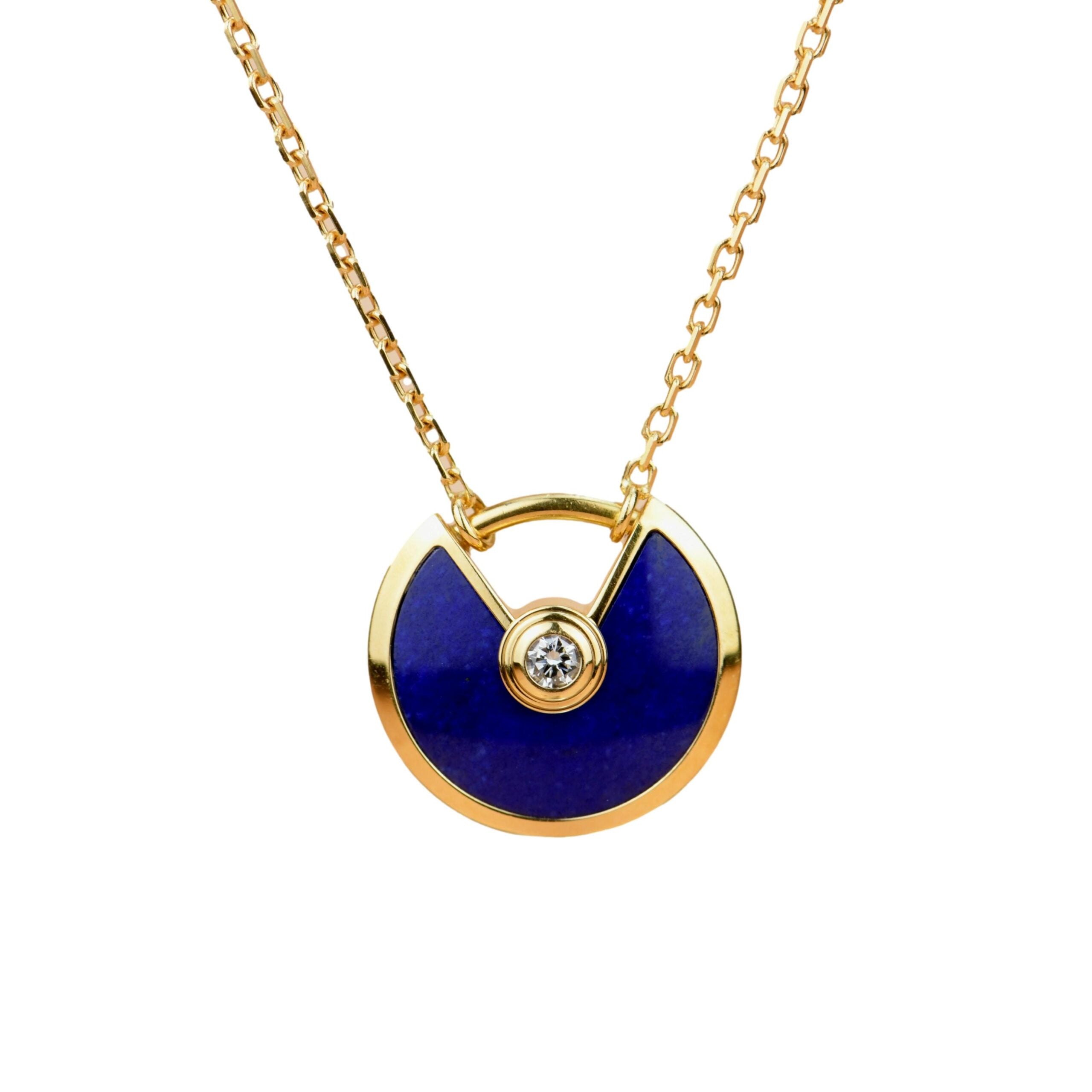 Cartier blue necklace sale