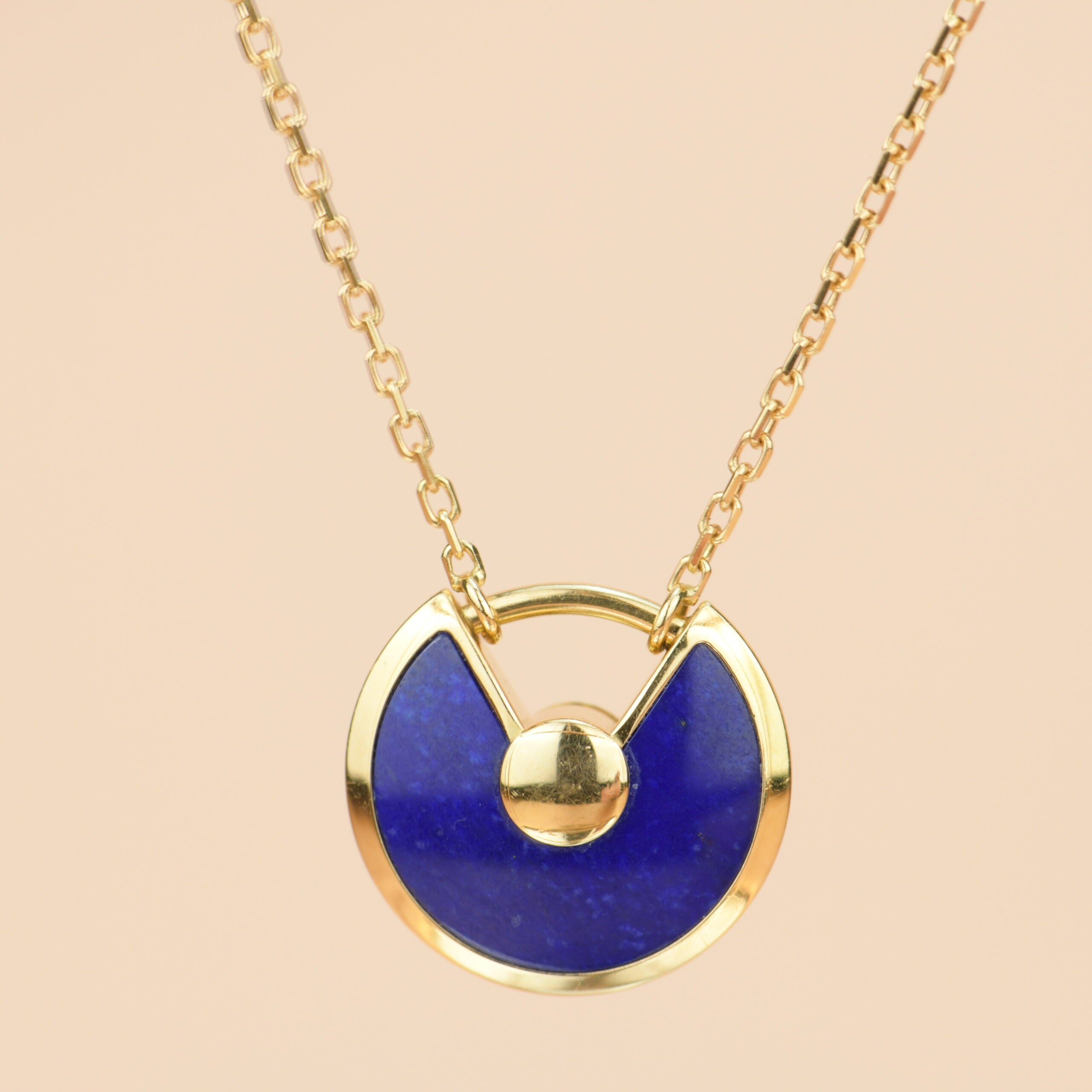 Cartier lapis shop lazuli necklace