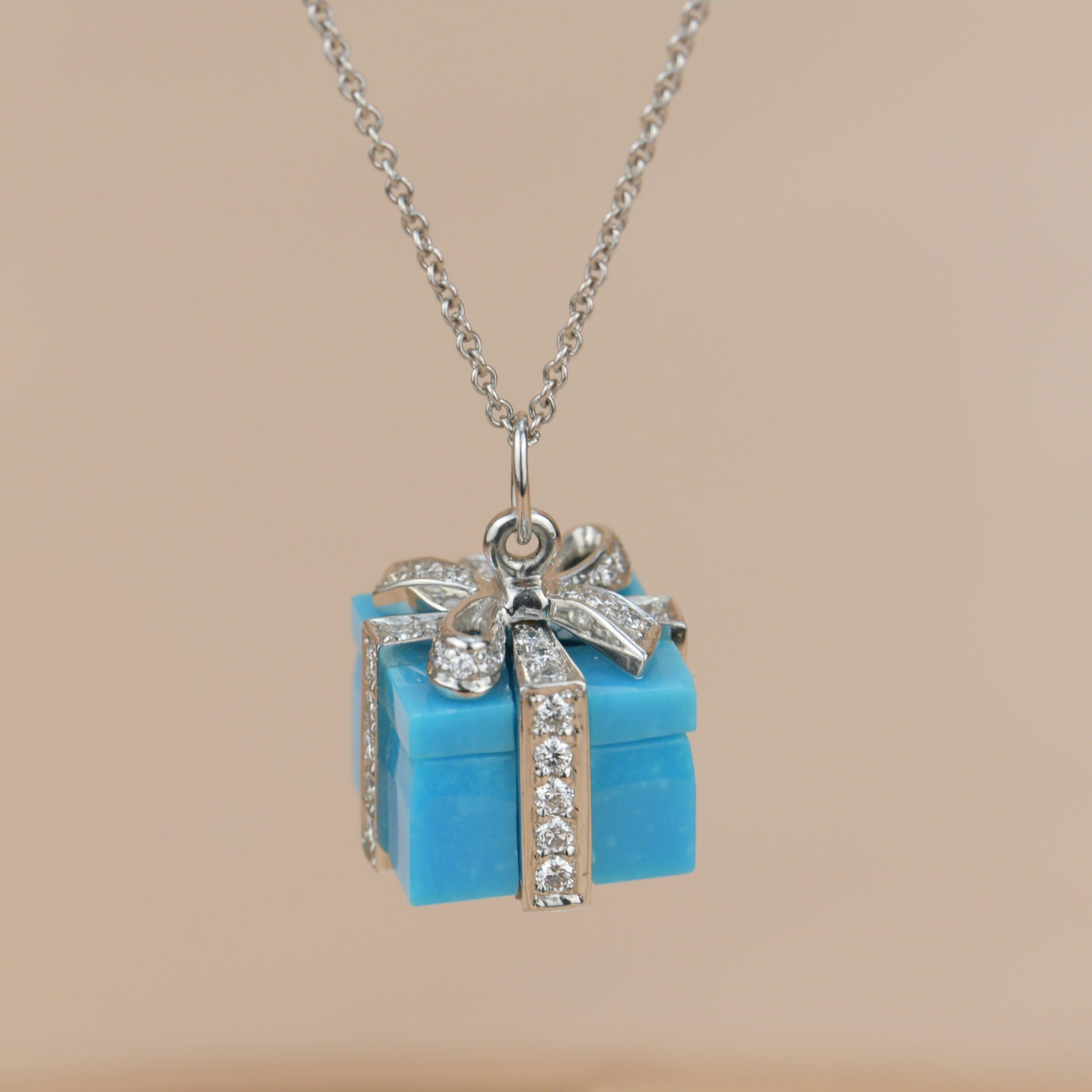 Tiffany on sale box necklace