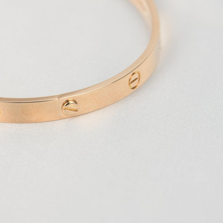 Cartier Love Rose Gold Bracelet