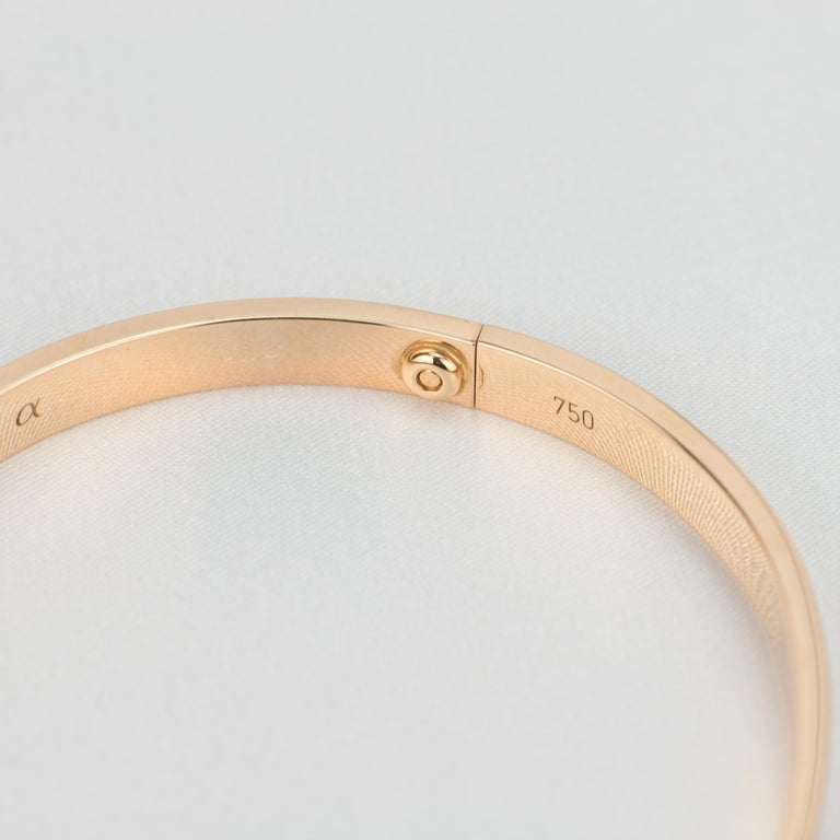 Cartier Love Rose Gold Bracelet