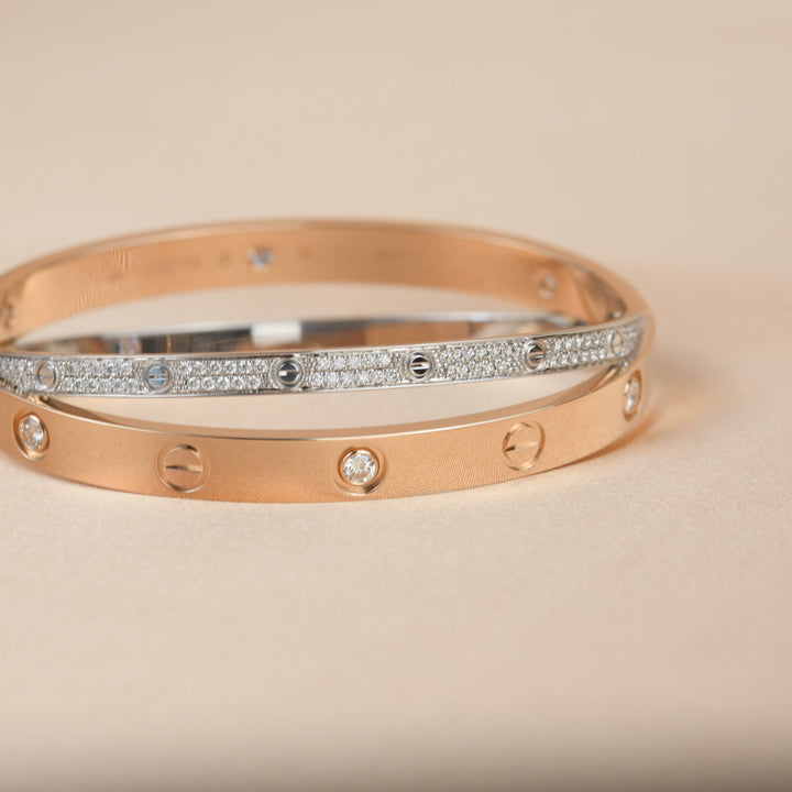 Cartier diamond Love Bracelet  