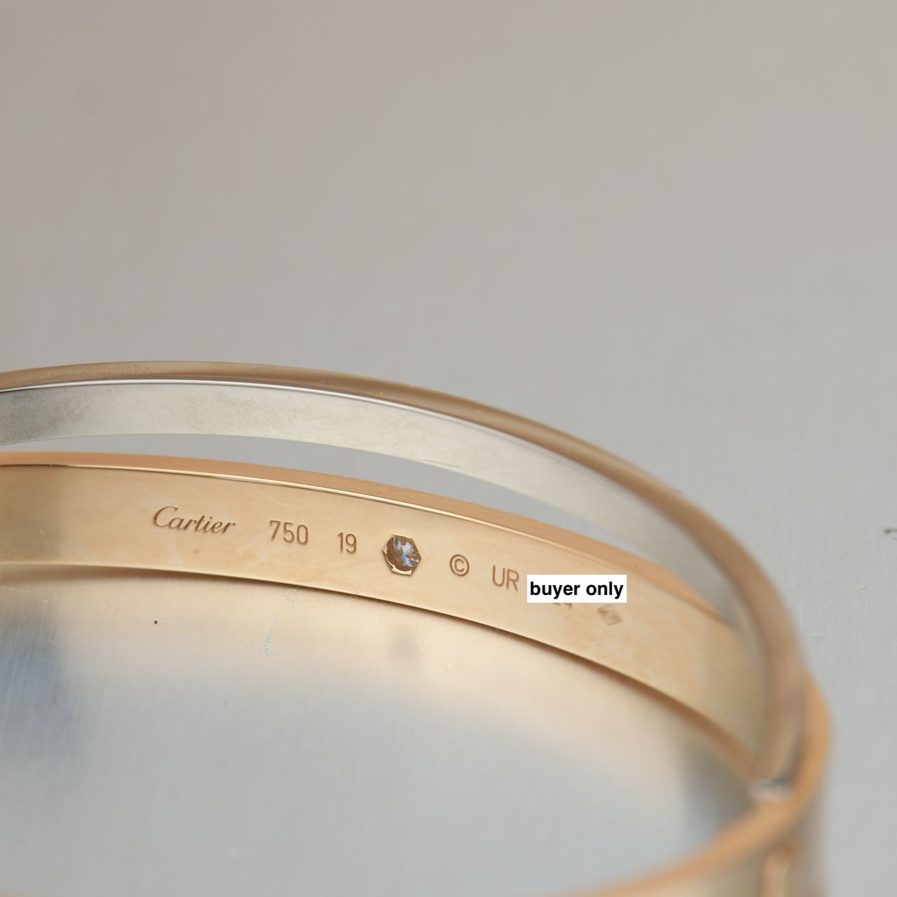 Cartier 750 19 on sale bracelet