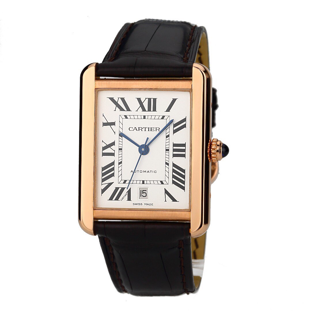 Cartier Tank Solo 18k Rose Gold Watch W5200026