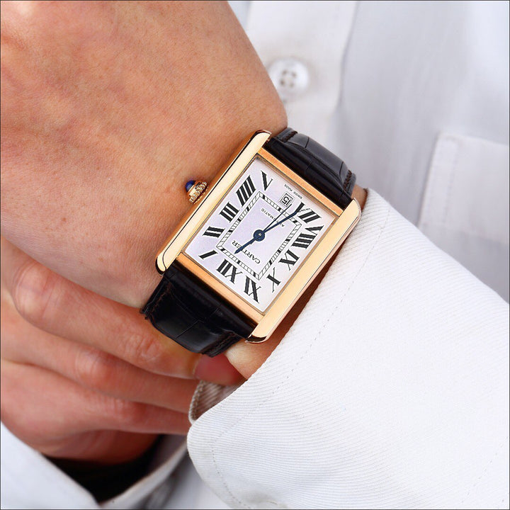 Cartier Tank Solo 18k Rose Gold Watch W5200026