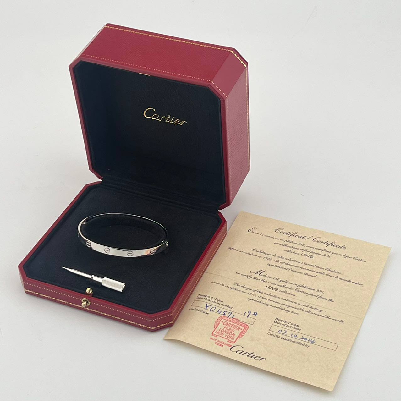 Authentic Vintage 1970 LOVE BRACELET Aldo Cipullo for Charles | Etsy | Love  bracelets, Vintage jewelry, Cartier love bracelet