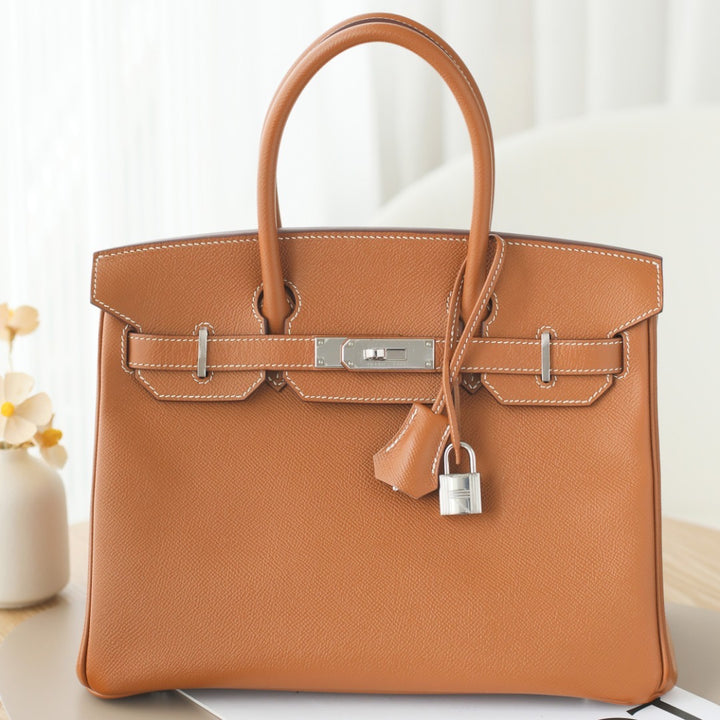 Hermès Birkin 30 Gold Epsom with Palladium Hardware