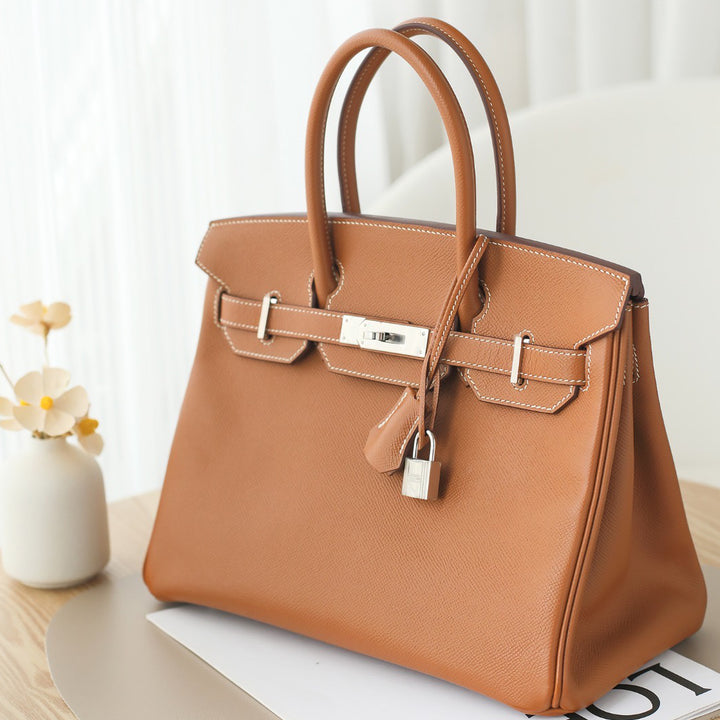 Hermès Birkin 30 Gold Epsom with Palladium Hardware