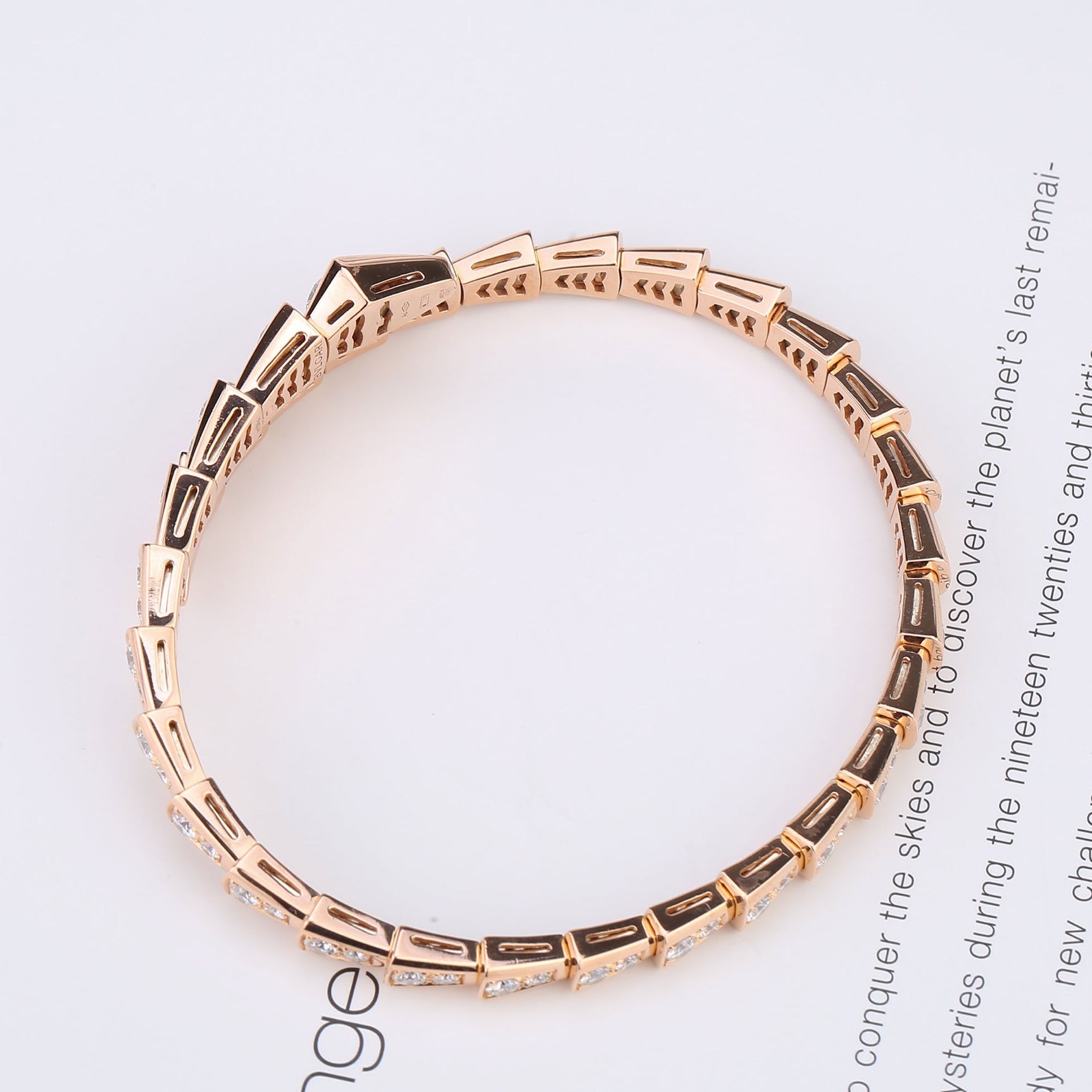 Bvlgari bracelet discount size